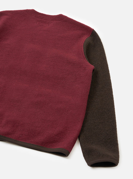 Cardigan - Brown/Berry