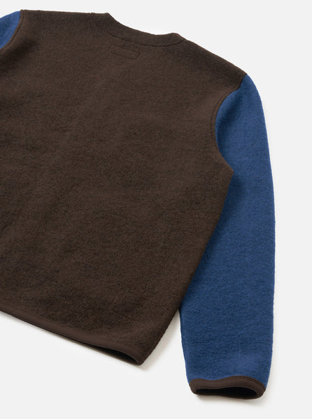 Cardigan - Brown/Indigo