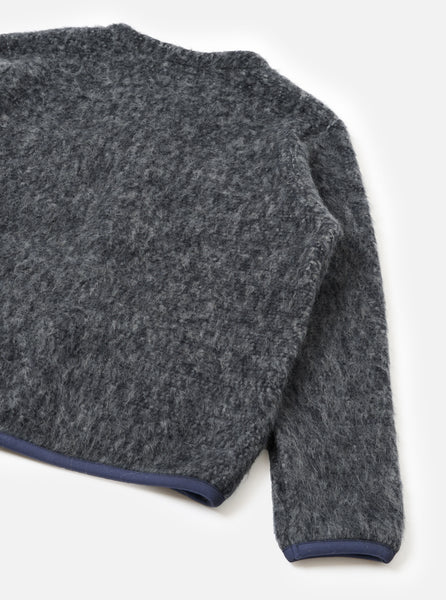 Cardigan - Navy/Pale Grey