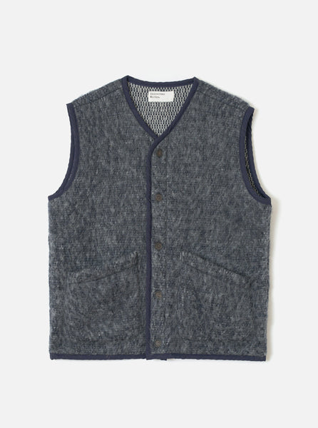 Lancaster Gilet - Navy/Pale Grey