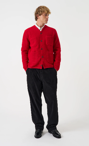 Cardigan - Scarlet