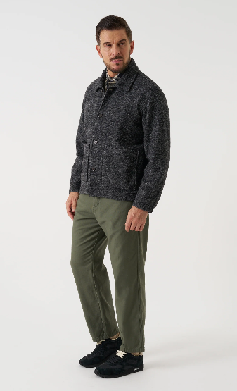 Rams Jacket - Grey marl