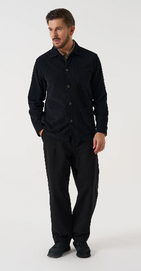 Bakers Overshirt - Black