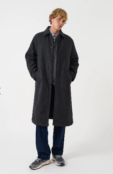Mac Coat - Grey Marl