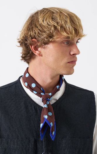 Scout Scarf - Bold Dot Print Rayon