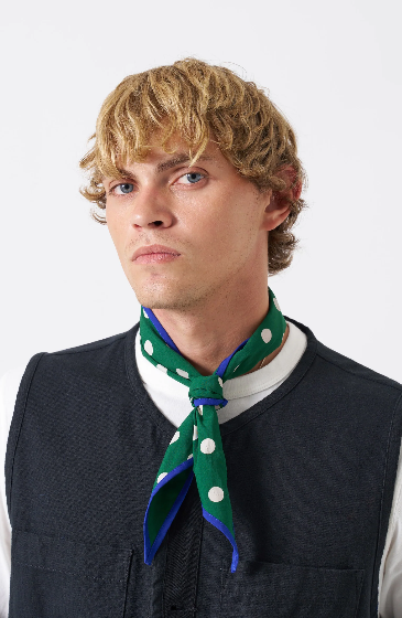 Scout Scarf - Bold Dot Print Rayon