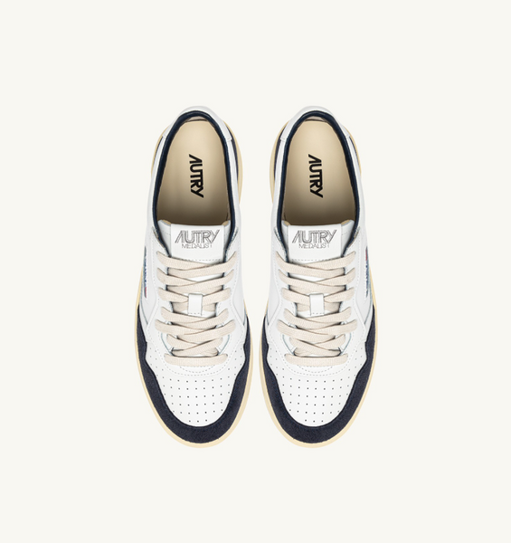Autry Medalist Low - Leather/Suede - Oceano