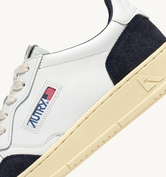 Autry Medalist Low - Leather/Suede - Oceano