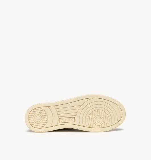Autry Medalist Low - Leather/Suede - White/Lion