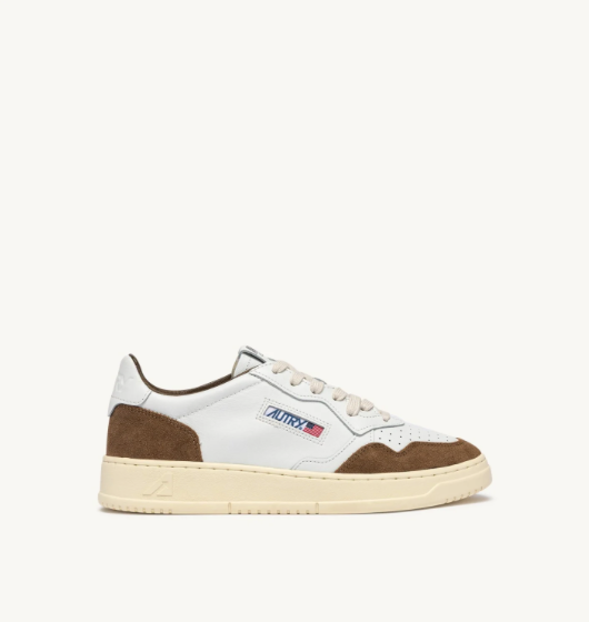 Autry Medalist Low - Leather/Suede - Tabacco