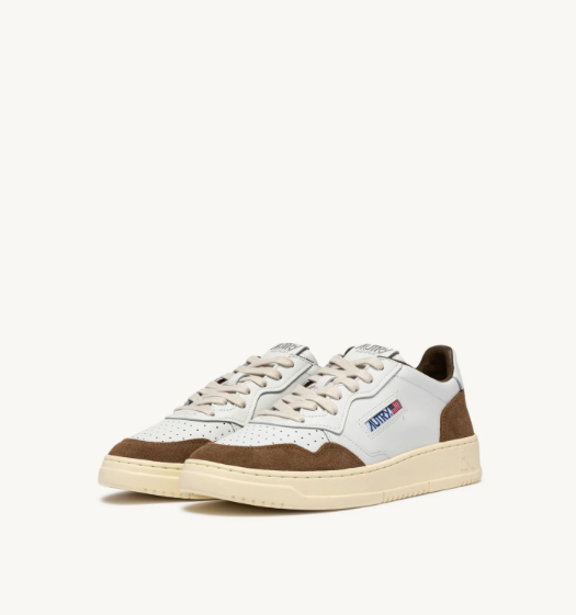 Autry Medalist Low - Leather/Suede - Tabacco
