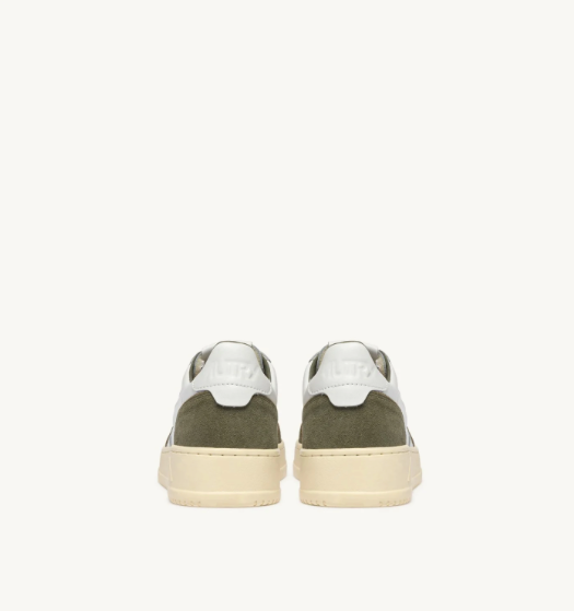 Autry Medalist Low - Leather/Suede - Smoked Green