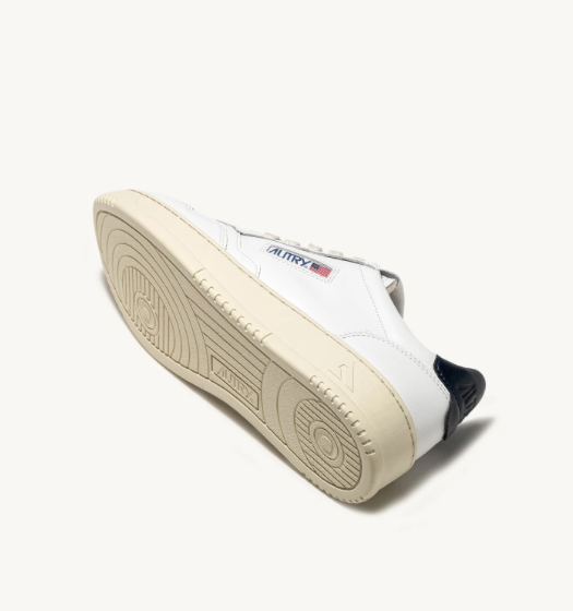 Autry Medalist Low - Leather/Leather - White/Space