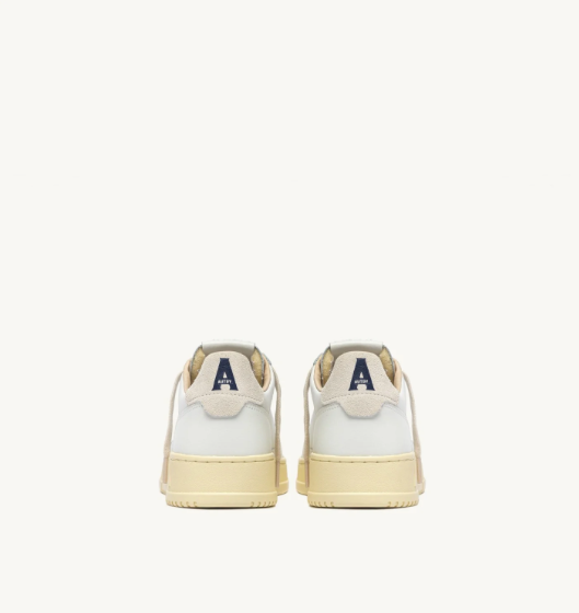 Autry Medalist Low - Leather/Leather - White/SnowWhite