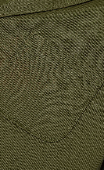 Three Button Jacket - Olive