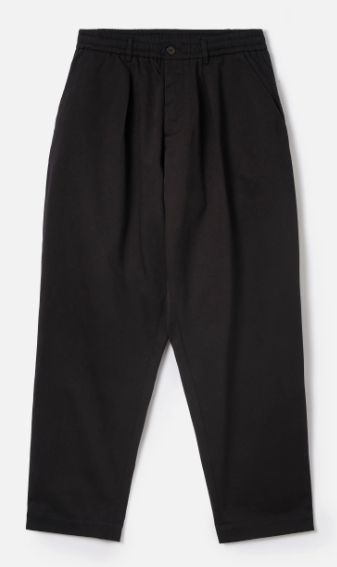 Pleated Track Pant - Twill