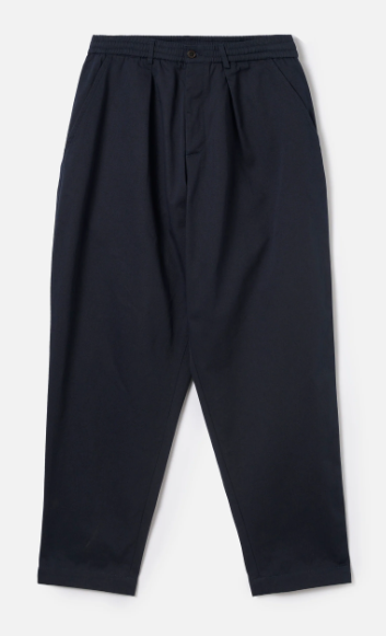 Pleated Track Pant - Twill