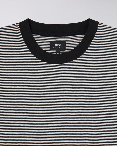 Adam Stripe T-Shirt - Black / White