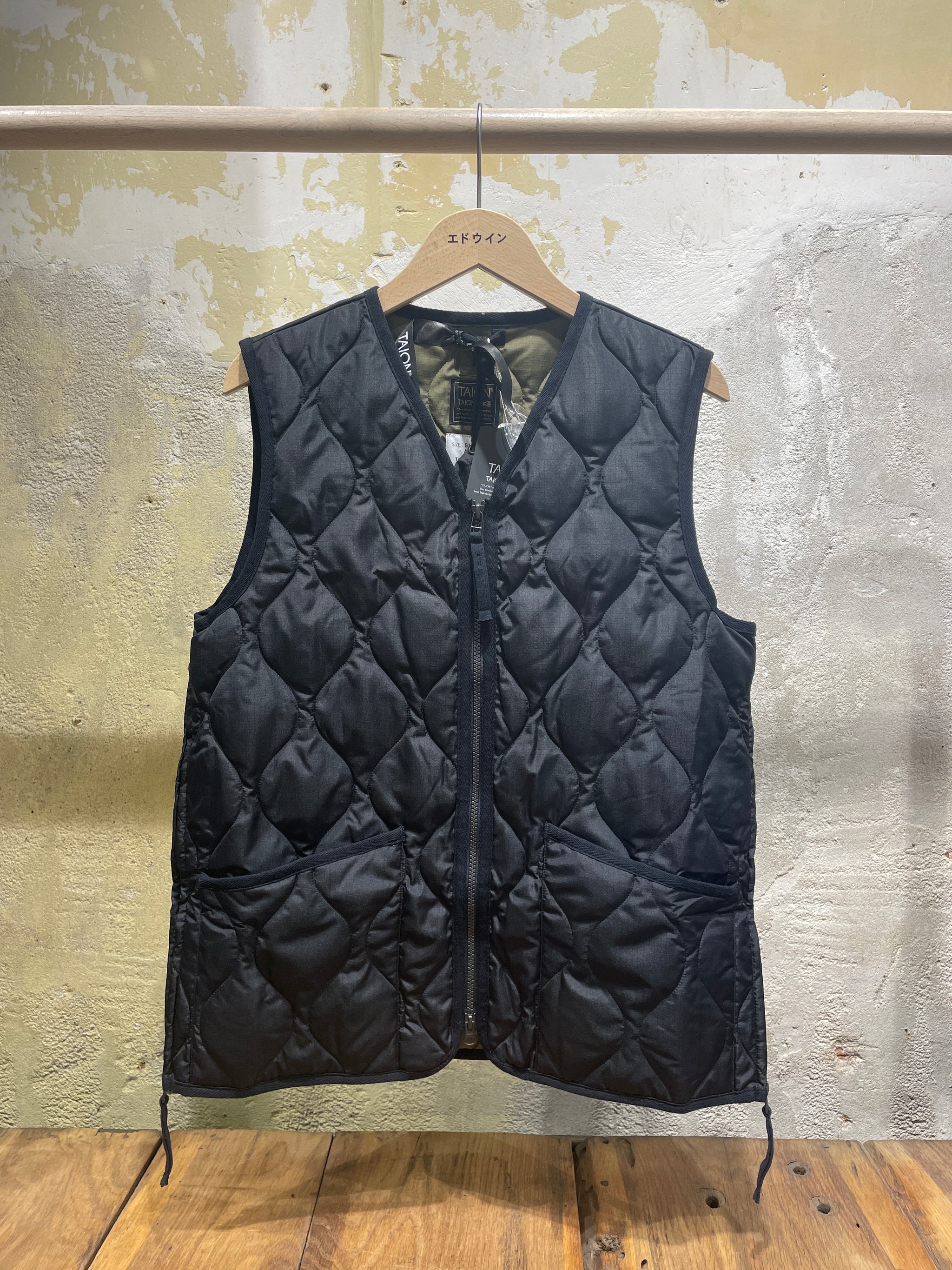 Ameri　HERRINGBONE LONG JACKET VEST HERRINGBONE LONG JACKET VEST Ameri Vintage