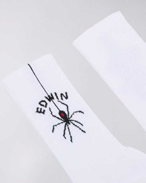 Spider Socks - White