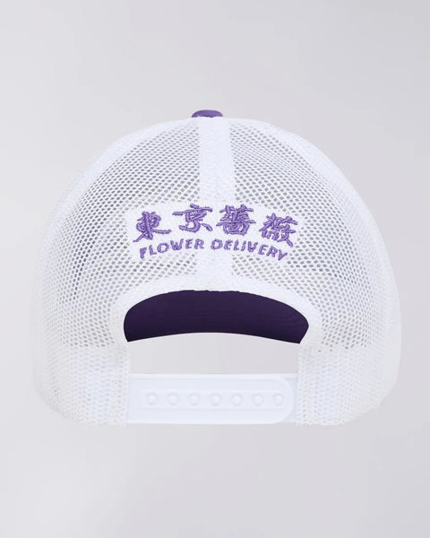 Tokyo Roses Trucker Cap - Purple
