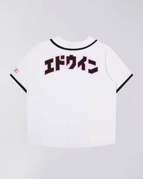 Baseball Shirt SS - White