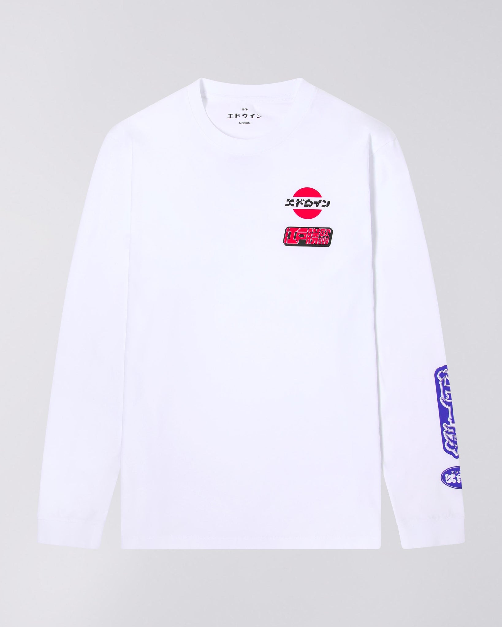 Edo T-Shirt LS - White