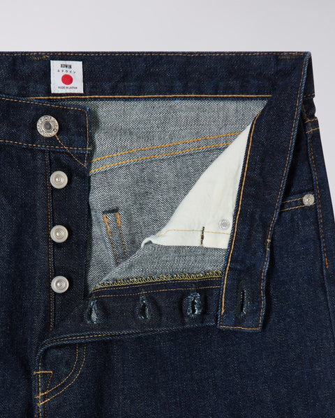 Loose Straight Red Selvage 14oz - Blue Rinsed