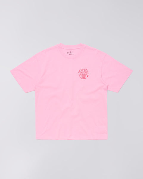 Edwin Music Channel T-shirt - Begonia Pink