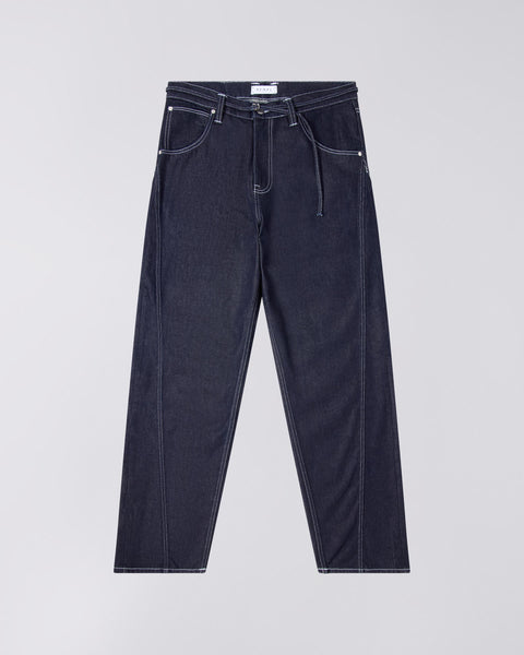 PANELLED BELTED TYRELL Pant 10,75oz - Blue Unwashed