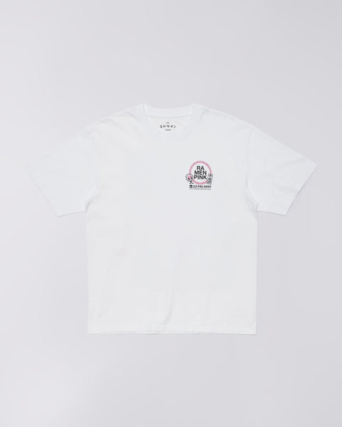 Ramen Pink T-Shirt - White