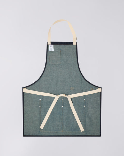 Louie Apron Denim - Blue Rinsed