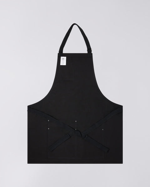 Louie Apron Black - Panama Canvas