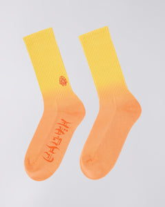 Dip Dye Socks - Island Poppy