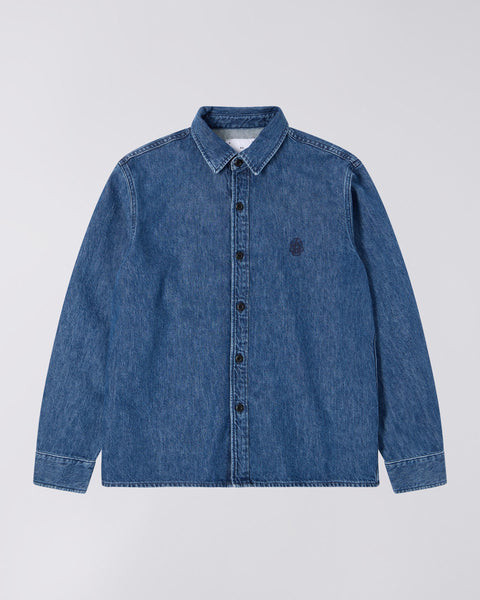 Sebastian Shirt - Mid Stone Wash