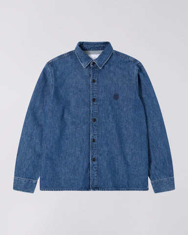 Sebastian Shirt - Mid Stone Wash
