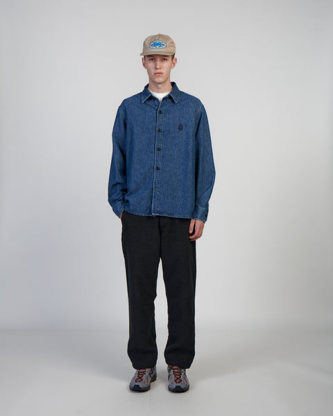 Sebastian Shirt - Mid Stone Wash