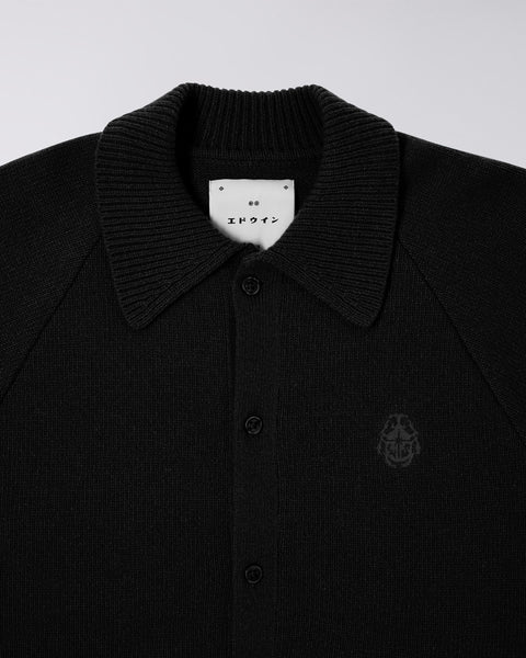 Mars Polo Pull - Black