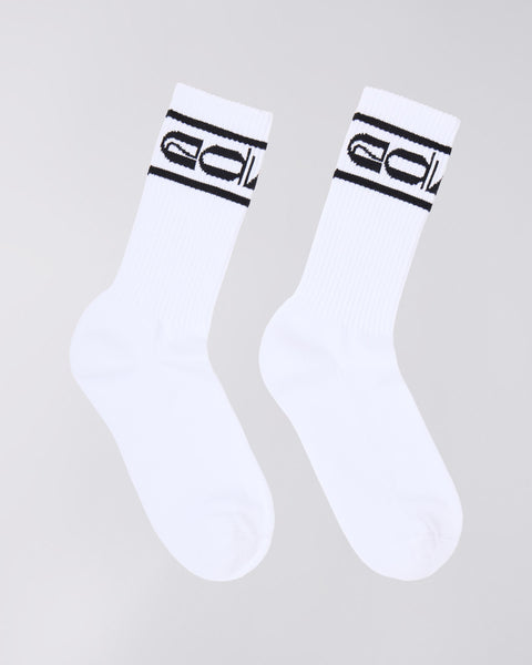 Striped Socks - White