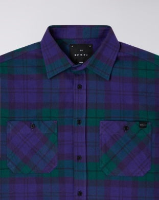 Millenium Shirt - Green and Purple