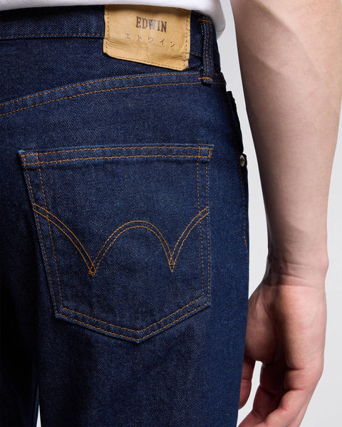 Slim Tapered Kaihara 12,5oz Openenend Denim - Blue Rinsed