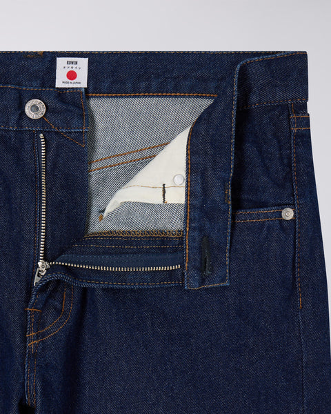 Slim Tapered Kaihara 12,5oz Openenend Denim - Blue Rinsed