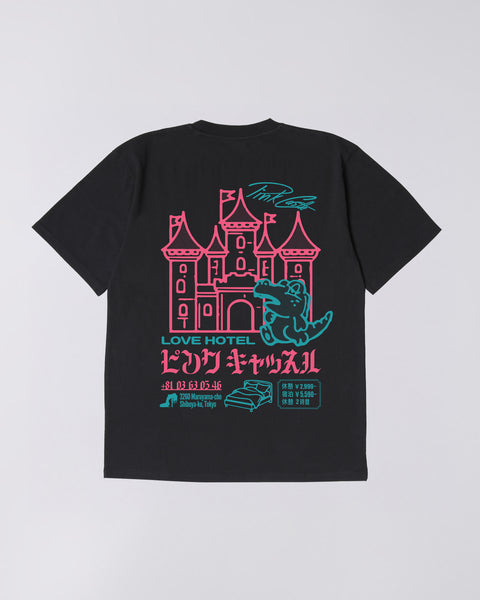 Pink Castle T-Shirt - Black