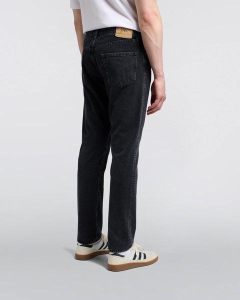Slim Tapered Kaihara 12,5oz Openenend Denim - Black Dark Used