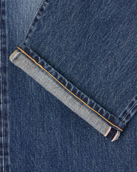 Loose Red Selvage 14oz - Blue Dark Used