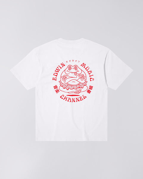 Edwin Music Channel T-shirt - White