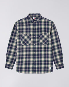 Work Shirt - Navy/Green