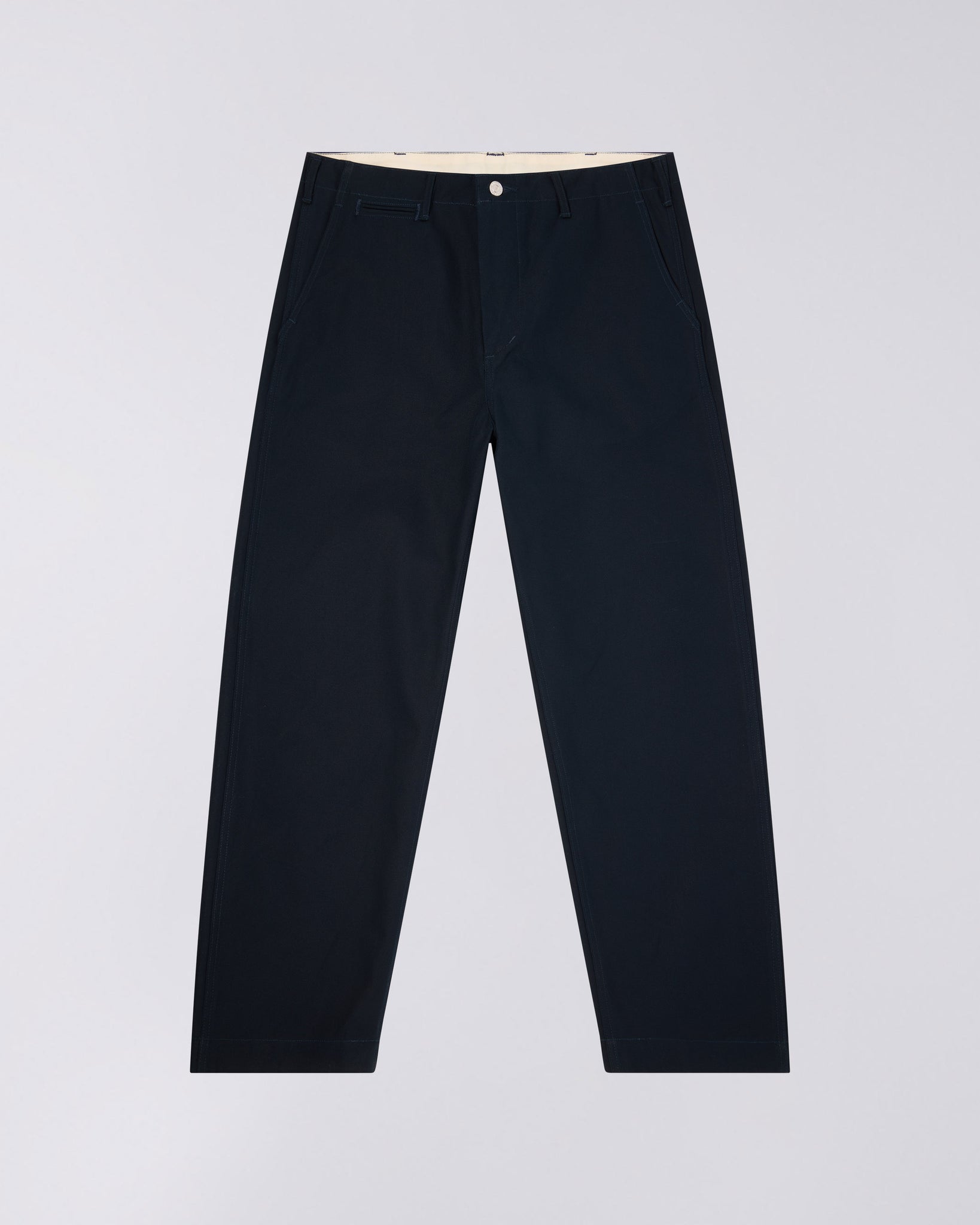 Wide Trousers Pant - Navy Unwashed