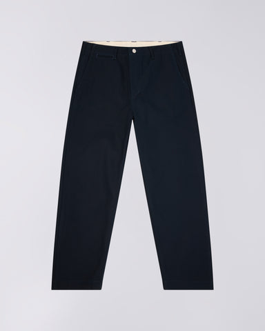 Wide Trousers Pant - Navy Unwashed