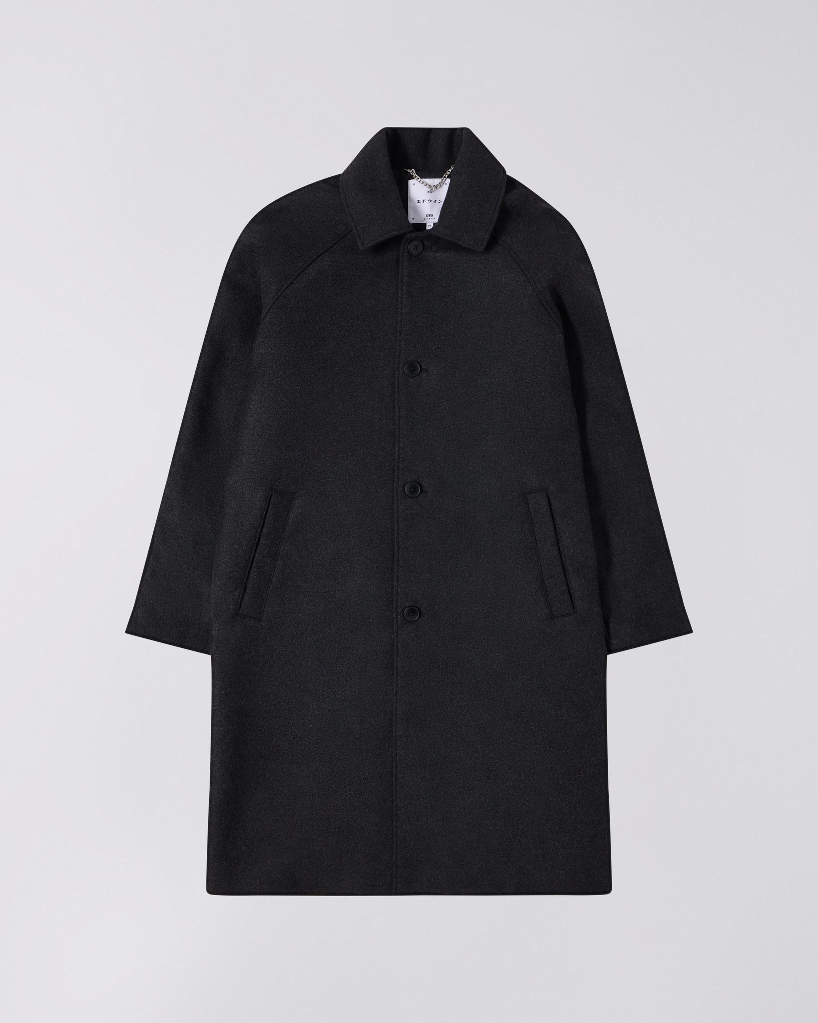 Mac Wool Coat - Grey Marble